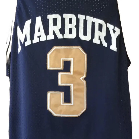Strarbury Georgia Tech Stephon Marbury Stitched Jersey Size Large - Picture 5 of 7